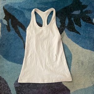 White Lululemon White Tank top
